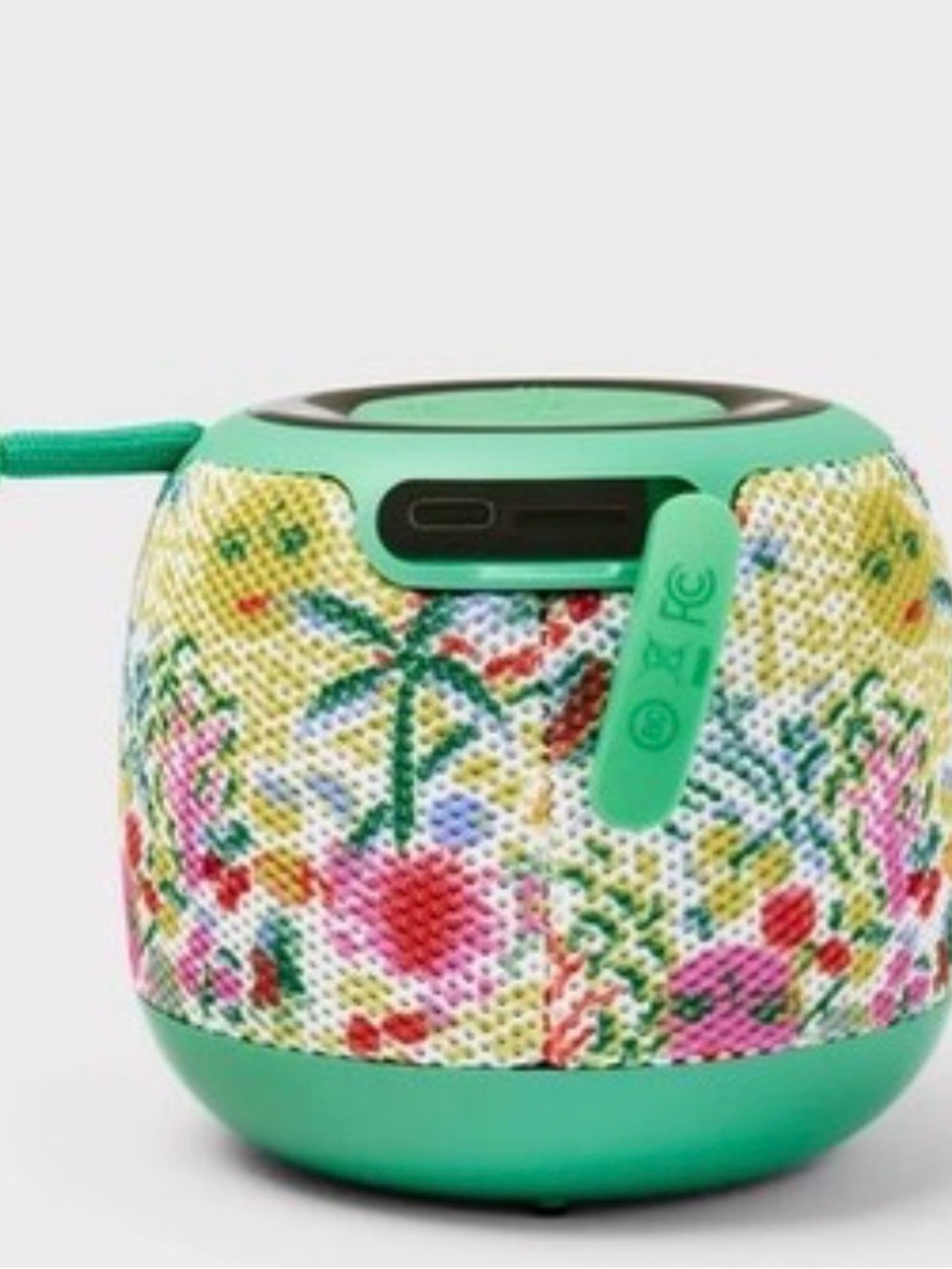 Roller Rabbit Floral Bluetooth Speaker - Green Multicolor